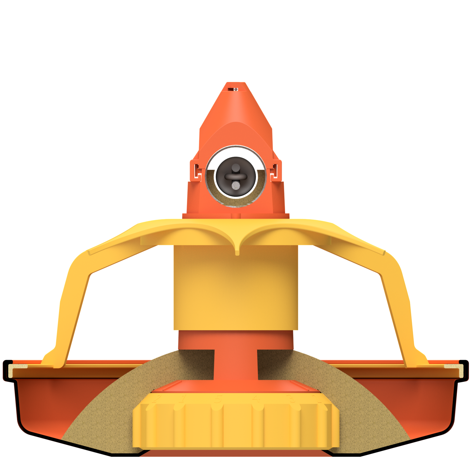 Poggiate a terra
